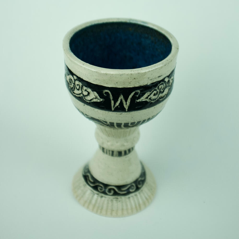 goblet / earthstoneware